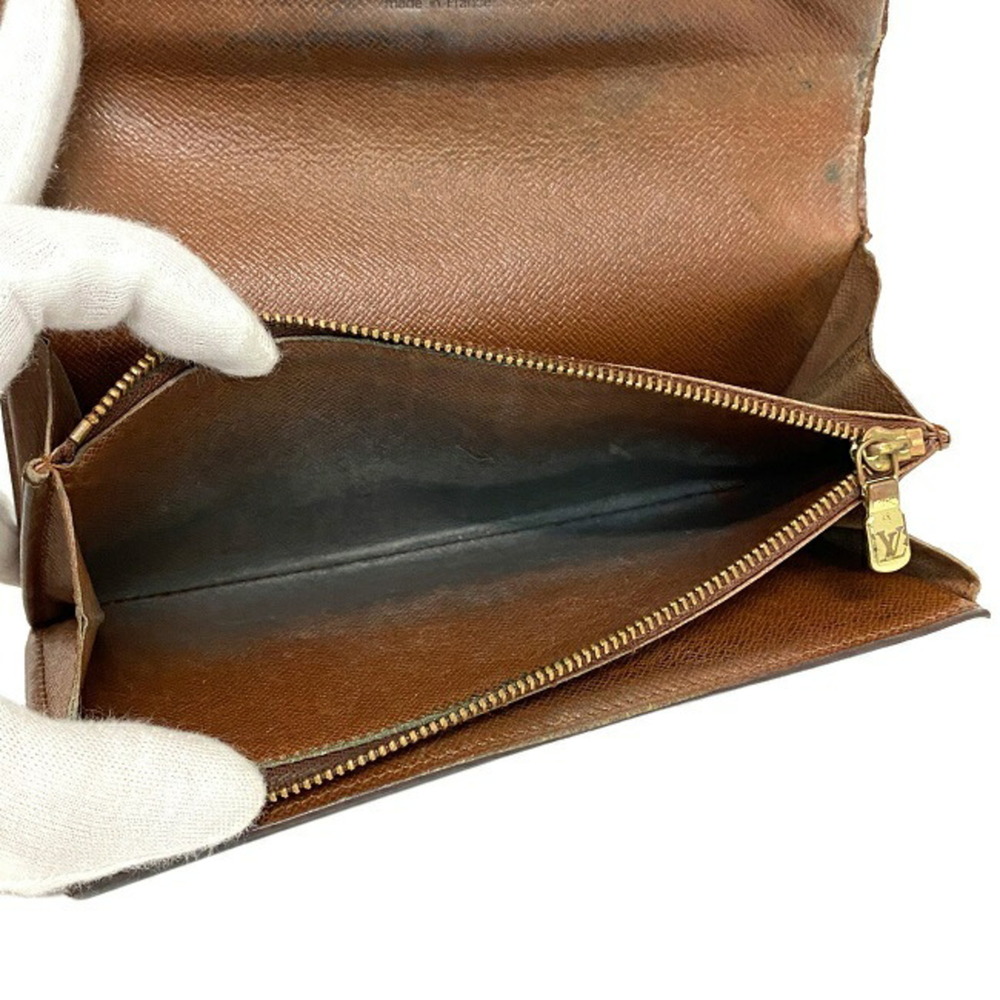 LOUIS VUITTON Long Wallet Portofeuil Sarah Brown Monogram M61734 MI1903 Bi-Fold - Picture 8 of 10